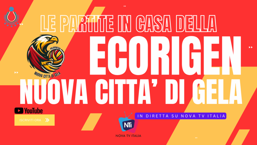 Dietro le quinte della città di Gela. Il nuovo format Ecorigen Volley serie b2 femminile di Nova TV Italia.