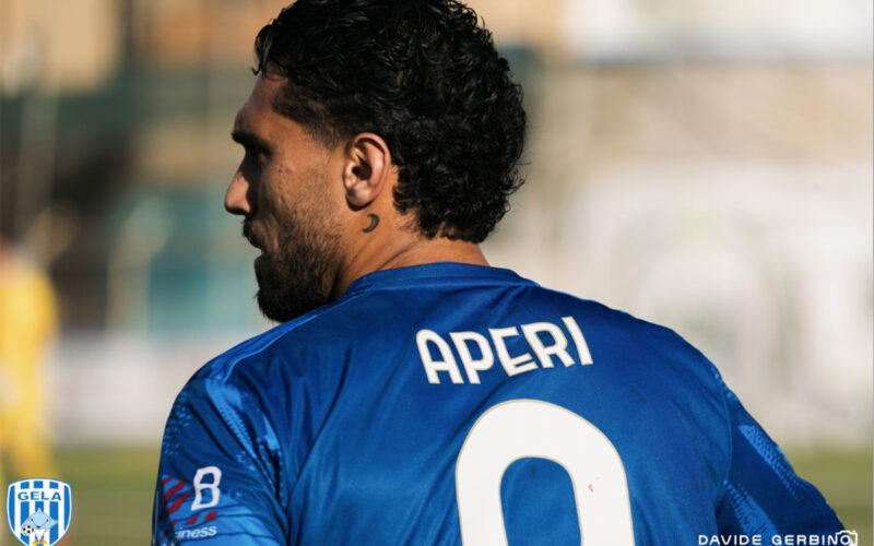 Gela Calcio, riconfermato bomber Aperi, volo della campagna abbonamenti verso quota 500