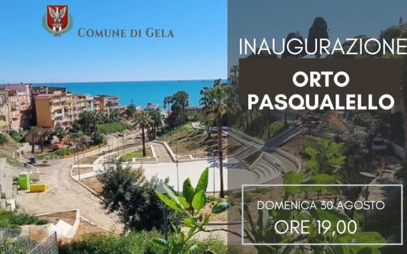 Taglio del nastro all’Orto Pasqualello: domenica l’inaugurazione del parco urbano finanziato dal Pnrr